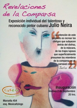 Exposición-Ausstellung "Relacione de la Comporsa" Caf-Eco Guadalajara 2.9.2011